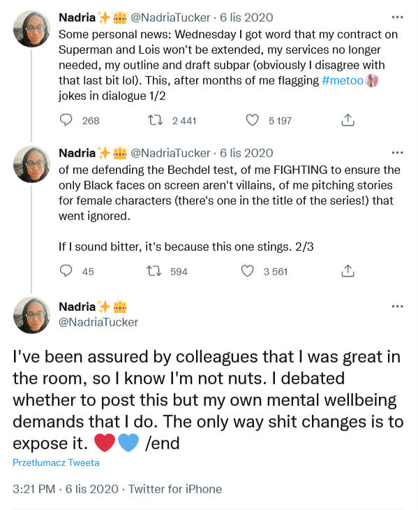 Źródło: https://twitter.com/NadriaTucker/status/1324718579967688708