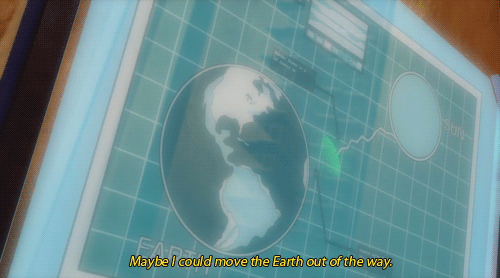Superman: Może mógłbym przesunąć Ziemię.