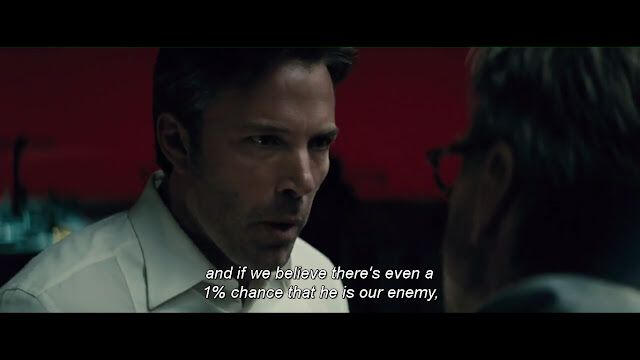 i jeśli nawet istnieje 1% szansy, że jest naszym wrogiem