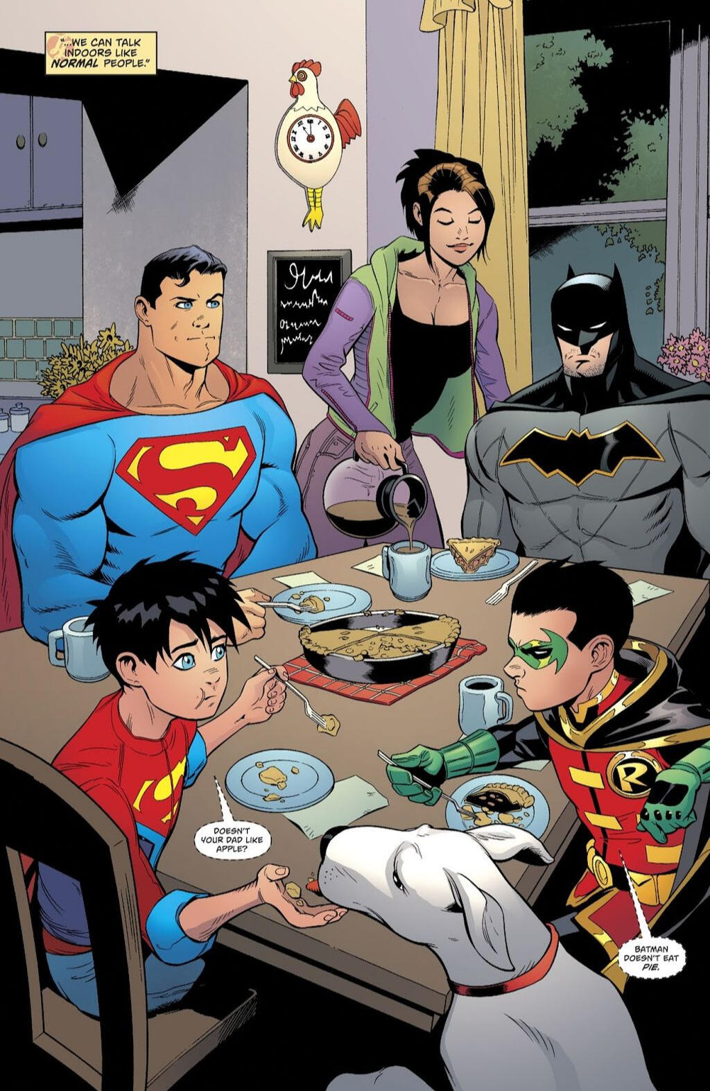 Panel ze wspomnianego Superman #20