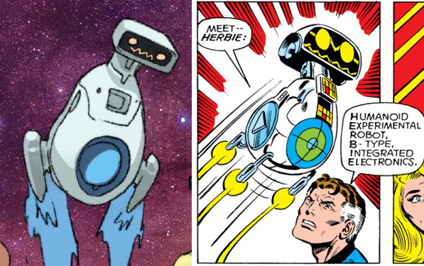 H.E.R.B.I.E. – Fantastic Four #209