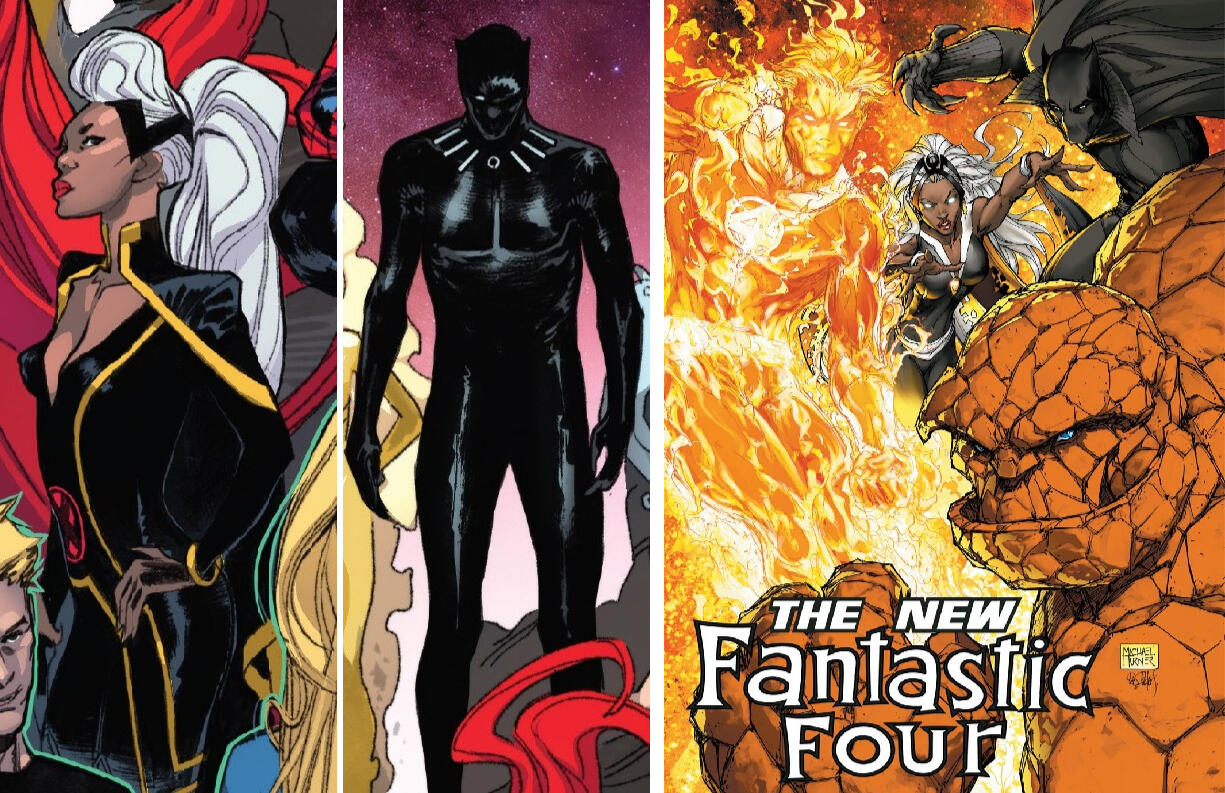 ORORO MUNROE (STORM) – Fantastic Four #543 T'CHALLA (BLACK PANTHER) – Fantastic Four #543