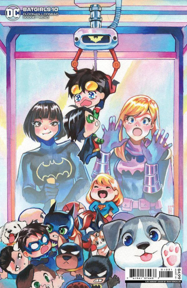Batgirls #10 Cover D Incentive 1:25 Rian Gonzales Card Stock Variant